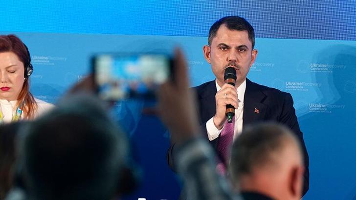 Bakan Kurum: Türkiye, yeniden inşa tecrübesini Ukrayna için paylaşmaya hazır