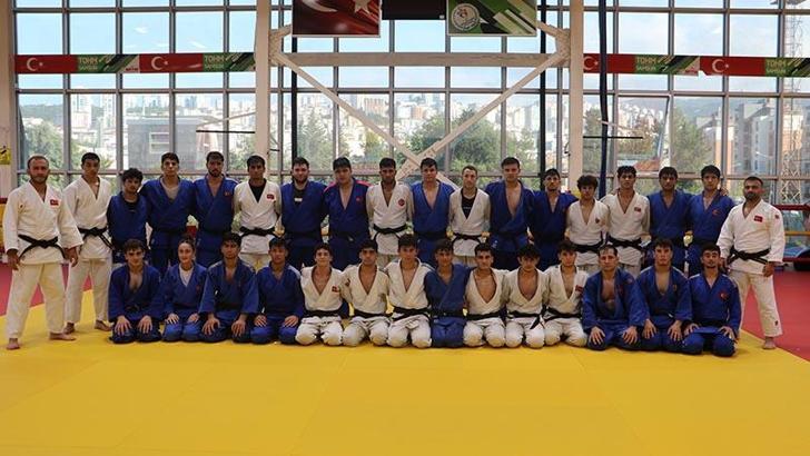 Milli judocuların şampiyonluk hazırlığı TOHM’da devam ediyor