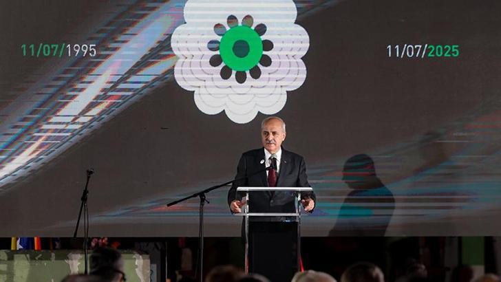 Kurtulmuş: Srebrenitsa'nın utancı altında ezilen insanlık bugün Gazze'de daha fazla eziliyor