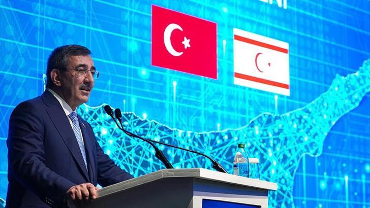 Cumhurbaşkanı Yardımcısı Yılmaz, KKTC Fiber Dönüşüm Protokolü imza törenine katıldı