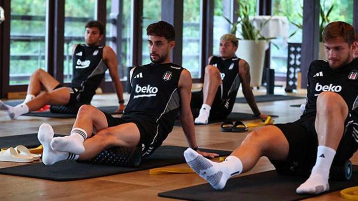 Beşiktaş günü çift antrenmanla tamamladı