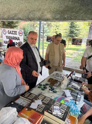 Eğitim Bir-Sen'den Gazze İçin yardım kermesi