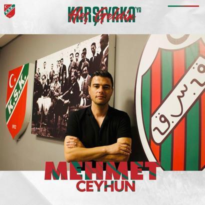 Karşıyaka Mehmet Ceyhun'u açıkladı