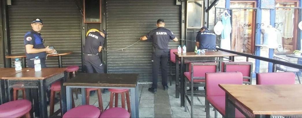 Bodrum'da hanutçuluk yapan 4 işletmeye kapatma cezası