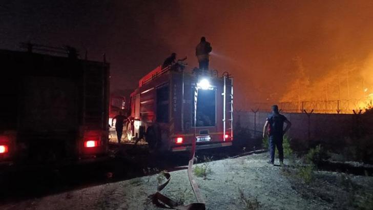 Suriye’den Hatay’a sıçrayan yangın kontrol altına alındı