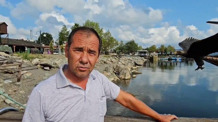 Sapanca Gölü’nde su seviyesi düştü