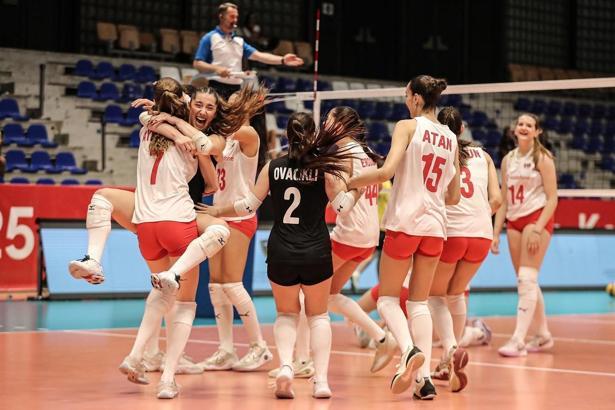 U16 Voleybol Kız Milli Takımı, Avrupa Şampiyonasında finalde