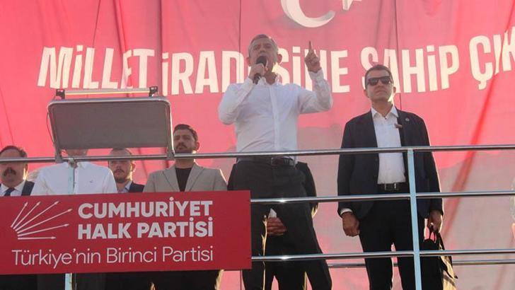 Özgür Özel: Biz barışın da demokrasinin de teminatıyız