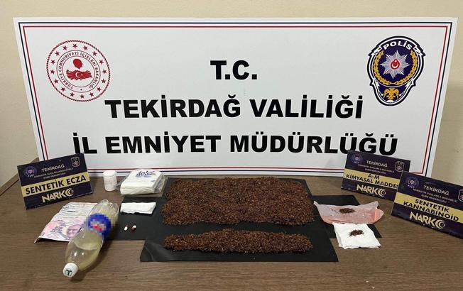 Çorlu'da uyuşturucu operasyonunda 3 tutuklama