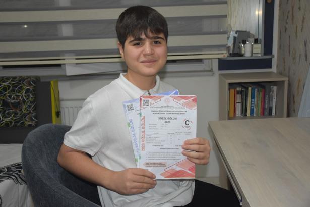 Batmanlı LGS 1'incisi Ömer: Bol bol kitap okudum