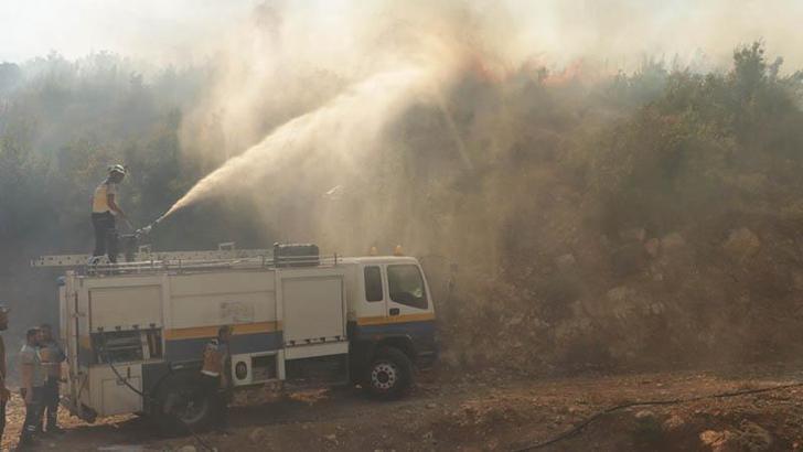 Lazkiye'deki orman yangınları kontrol altına alınmaya başladı