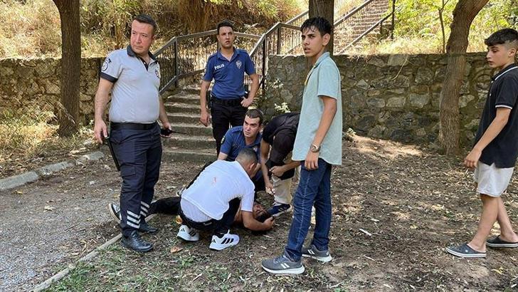 Kar maskeli saldırgan, 16 yaşındaki Ayhan'ı kesici aletle başından yaraladı