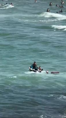 İstanbul- Sarıyer'de boğulma tehlikesi geçiren kişi hastaneye kaldırıldı