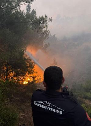 Büyükşehir itfaiyesi, Haziran’da 977 olaya müdahale etti