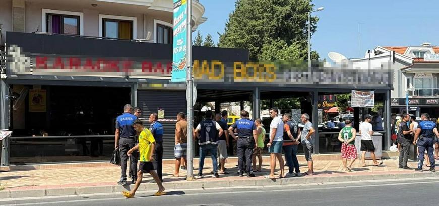 Eğlence mekanında tekmeli, yumruklu 'hesap' kavgası kamerada: 5 gözaltı (2)