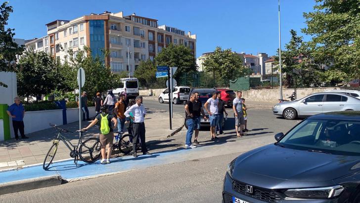 Tekirdağ'da iki ayrı kazada bisikletli 2 çocuk yaralandı