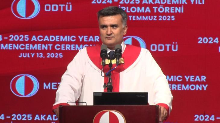 ODTÜ'de mezuniyet töreni düzenlendi