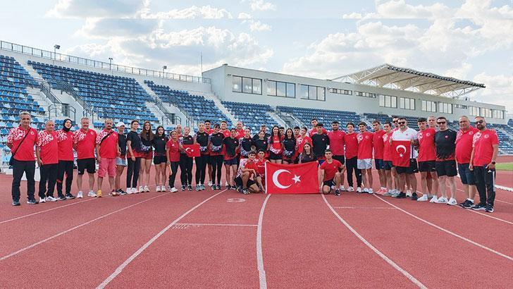 U20 Milli Atletizm Takımı, Balkan Şampiyonası'nda 15 madalya kazandı