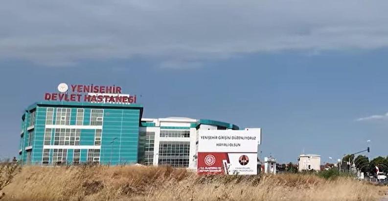 Yenişehir’de, şehir girişi ve kavşak düzenlemesi başladı