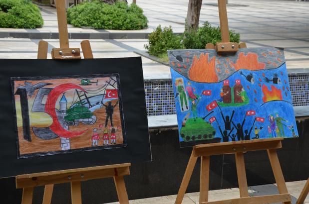 Serik'te, '15 Temmuz Demokrasi ve Milli Birlik Günü Fotoğraf Sergisi' açıldı