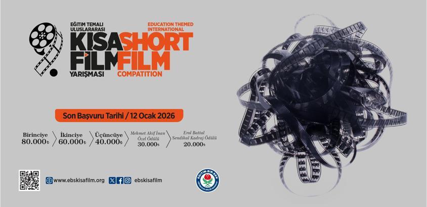 Eğitim temalı 9’uncu Uluslararası Kısa Film Yarışması’nın başvuruları başladı