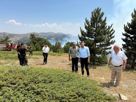 Konya'da orman yangını/Ek fotoğraflar