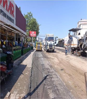 4 mahalleyi birbirine bağlayan yol asfaltlandı