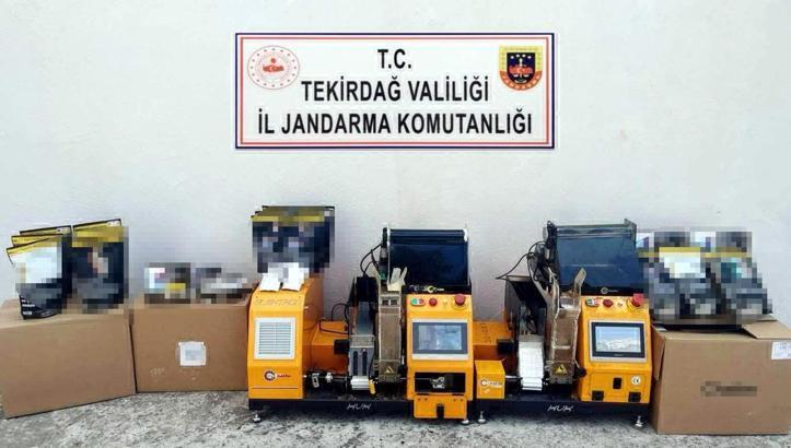 Tekirdağ'da jandarmadan kaçak tütün operasyonları