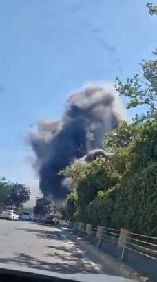 İstanbul - Pendik'te İSKİ'ye ait tesiste yangın-1