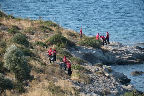 Bodrum'da 1,5 ton atık toplandı