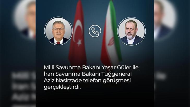 Bakan Güler, İranlı mevkidaşı ile görüştü