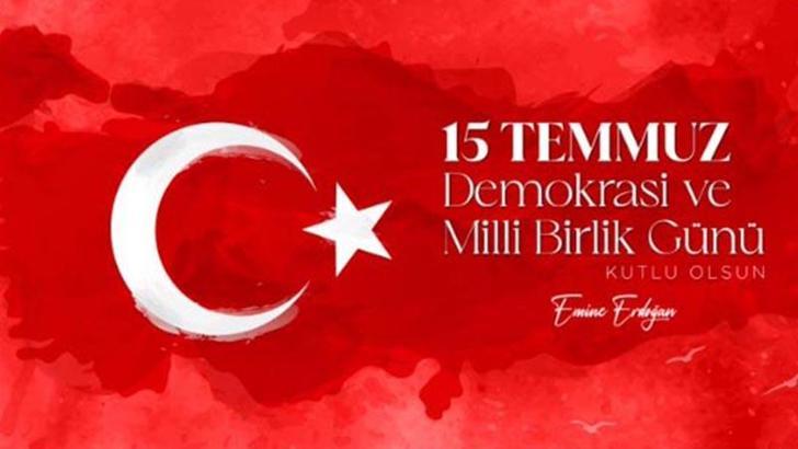 Emine Erdoğan: 15 Temmuz, ölümsüz bir zaferin adıdır