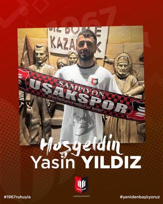 Uşakspor transferde Yasin'i aldı