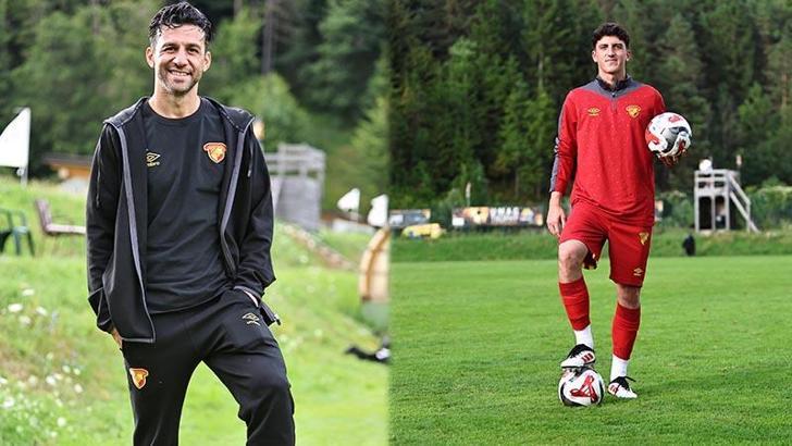 Göztepe'de kaptan İsmail ve Taha hedefe odaklandı