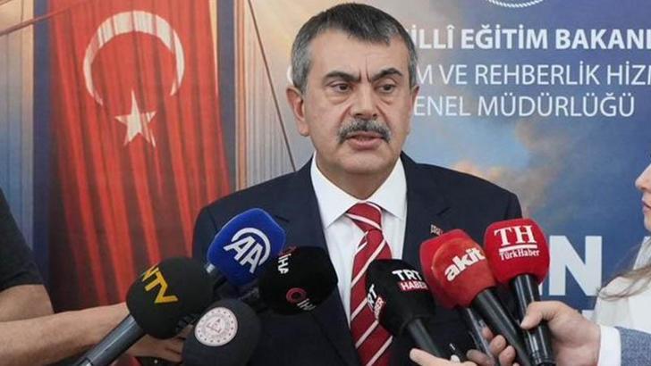 Bakan Tekin: Çocuklarımızın bütün sınav ve başarı namusu bize emanet