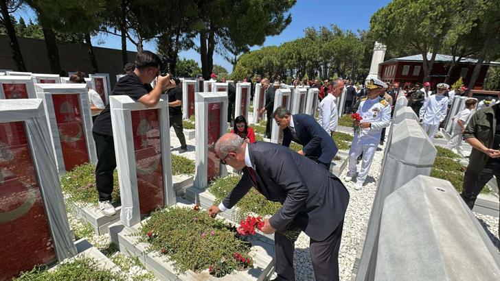 Çanakkale Şehitler Abidesi'nde 15 Temmuz şehitleri anıldı