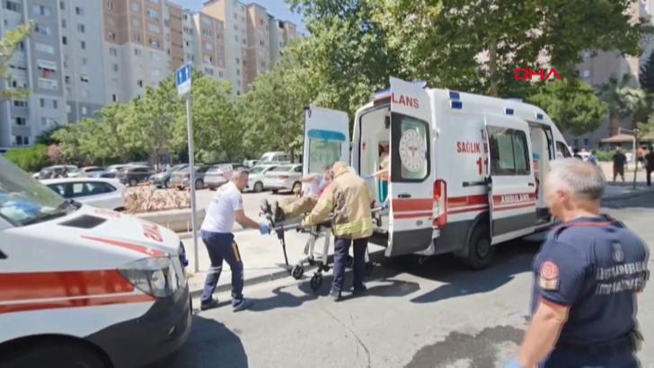 Beylikdüzü'nde 15 katlı bina tahliye edildi; bazıları zehirlenme şüphesiyle hastaneye götürüldü