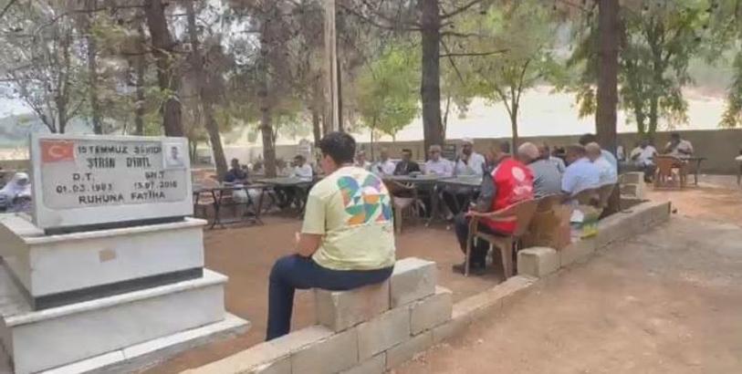 15 Temmuz şehidi Şirin Diril, mezarı başında anıldı