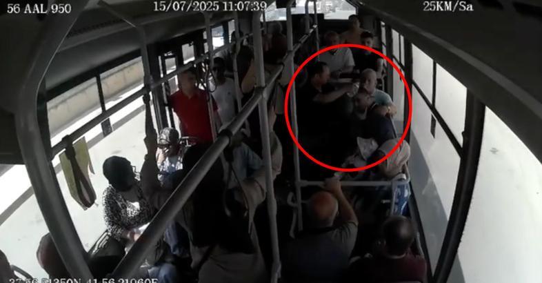 Otobüs şoförü, rahatsızlanan yolcuyu hastaneye yetiştirdi