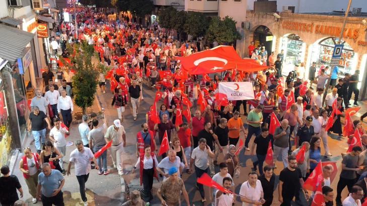 Mersin’de ‘15 Temmuz’ şehitleri anıldı