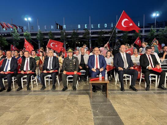 Aydın’da 15 Temmuz anma programı düzenlendi