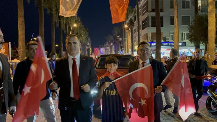 Marmaris'te 15 Temmuz Demokrasi ve Milli Birlik günü anma programı düzenlendi