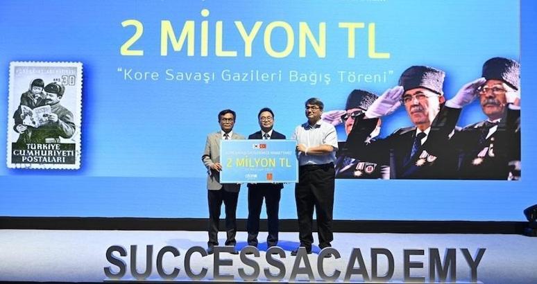 Atomy Türkiye’den Türkiye Muharip Gaziler Derneği’ne 2 milyon TL’lik bağış