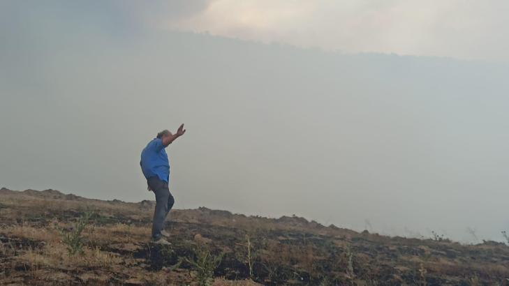 Konya'daki yangın kontrol altında; çocuğun çay demlemek için yaktığı ateşten çıkmış