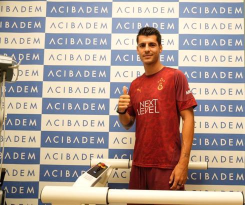 Galatasaray’da Morata ve Sanchez sağlık kontrolünden geçti