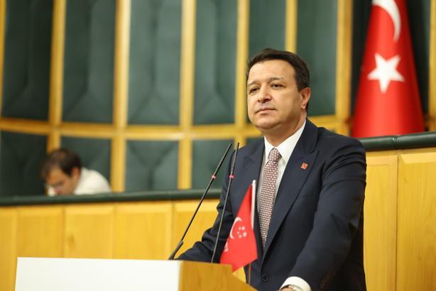 Arıkan ve Davutoğlu, Yeni Yol grup toplantısında konuştu