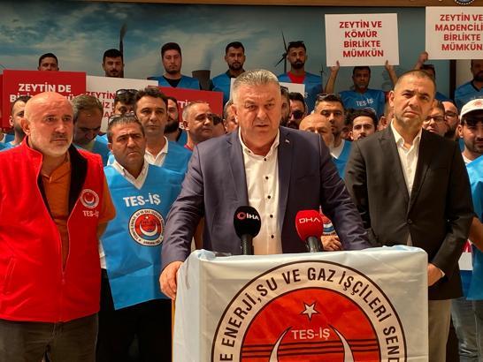 TES-İŞ'ten maden yasası değişikliğine destek