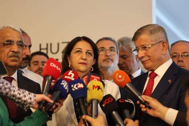 DEM Parti heyetinden Davutoğlu'na ziyaret