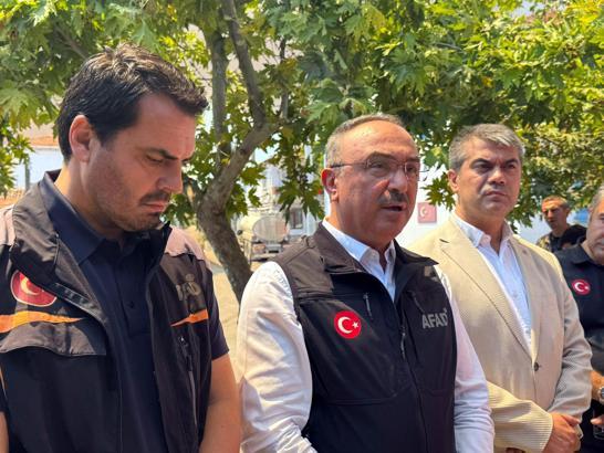 Tekirdağ'daki orman yangını 2'nci gününde (3)