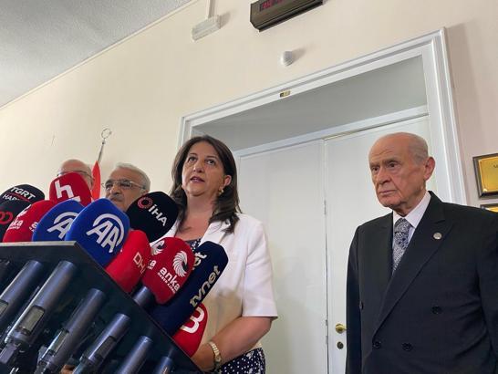 Bahçeli, DEM Parti heyetini kabul etti